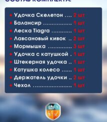 Набор для зимней рыбалки — купить в интернет-магазине «Отдых на воде»